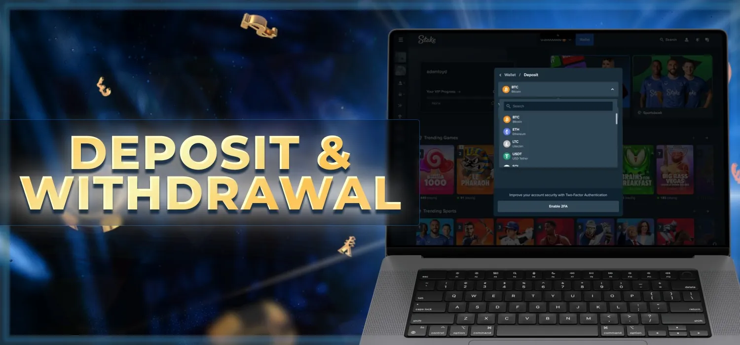 available payment options at casino platform