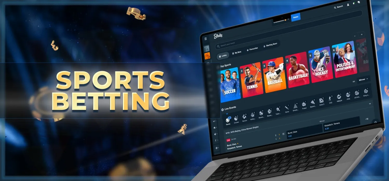 betting on sport events at stake