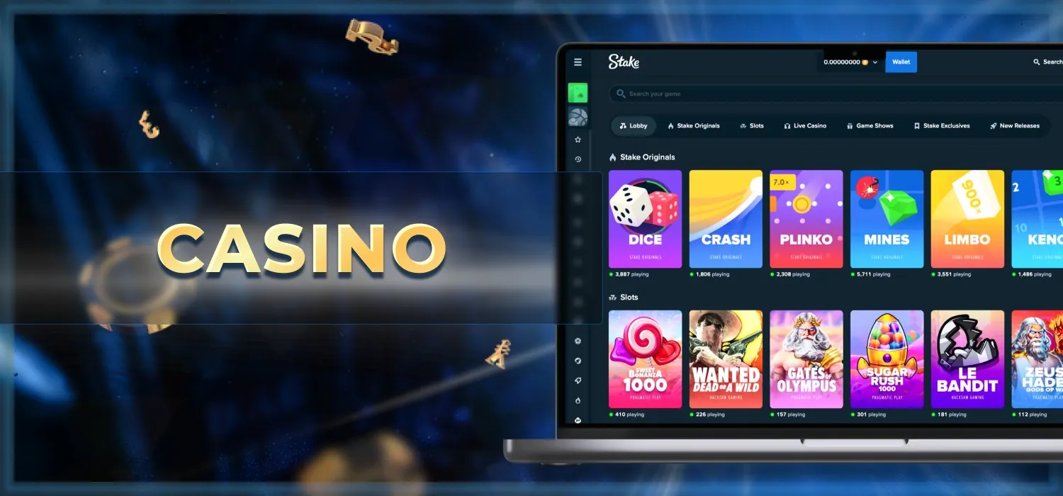 casino games at stake platform